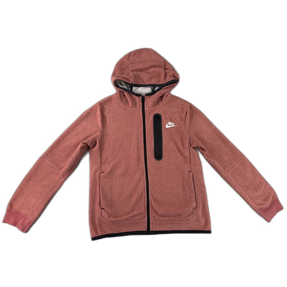 Nike Sportswear Tech Fleece Winterized Hoodie Kids‎ M Canyon Rust/Light Bone